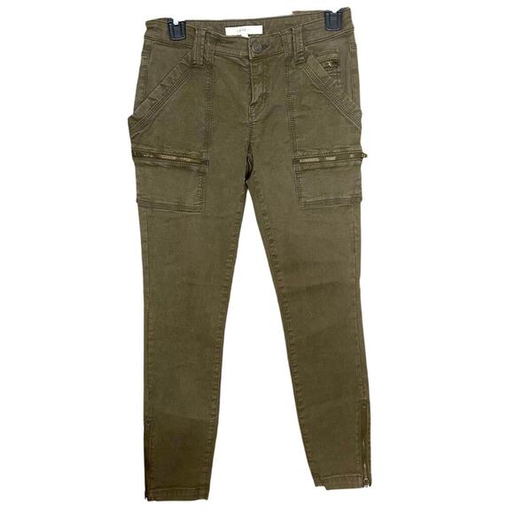 Joie Denim - Joie Jeans Brand Moss Green Skinny Cargo Jeans
